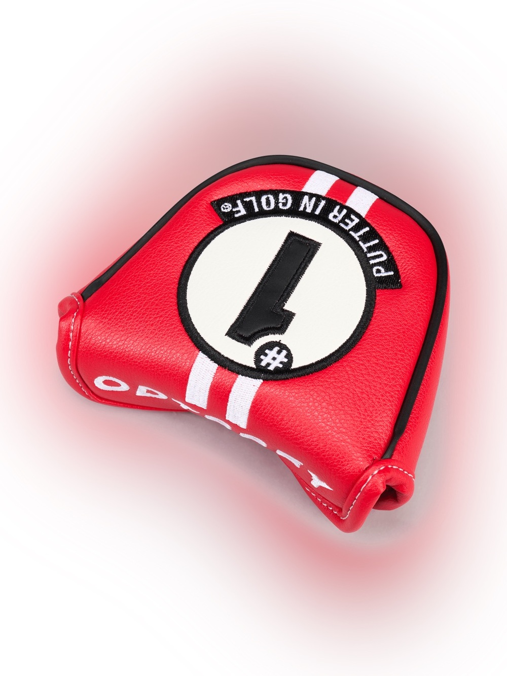 NWT Odyssey Limited Edition Red Odyssey Month #1 Putter Mallet Putter Head Cover